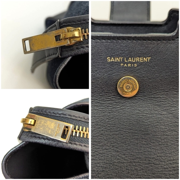 ✨️💎Authentic Saint Laurent cabas Downtown Leather Bag - Picture 11 of 13